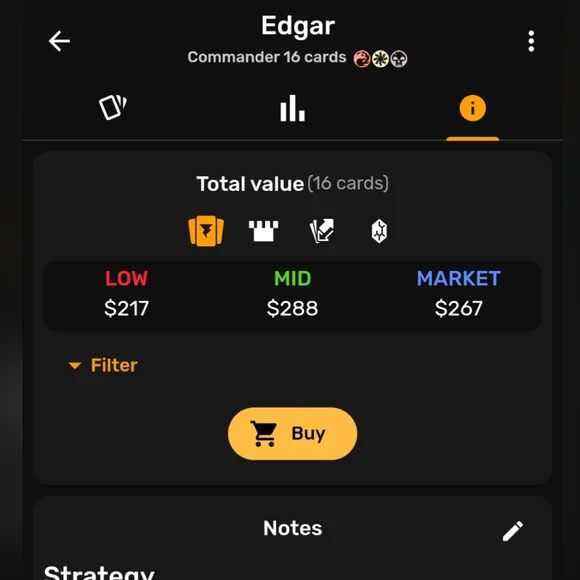 Edgar Markov Commander Deck - Incomplete - Picture 2 of 2
